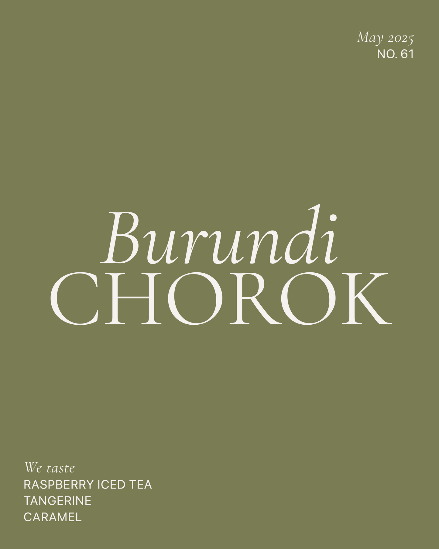 Burundi Chorok