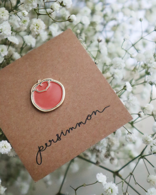 Persimmon Fruit Pin