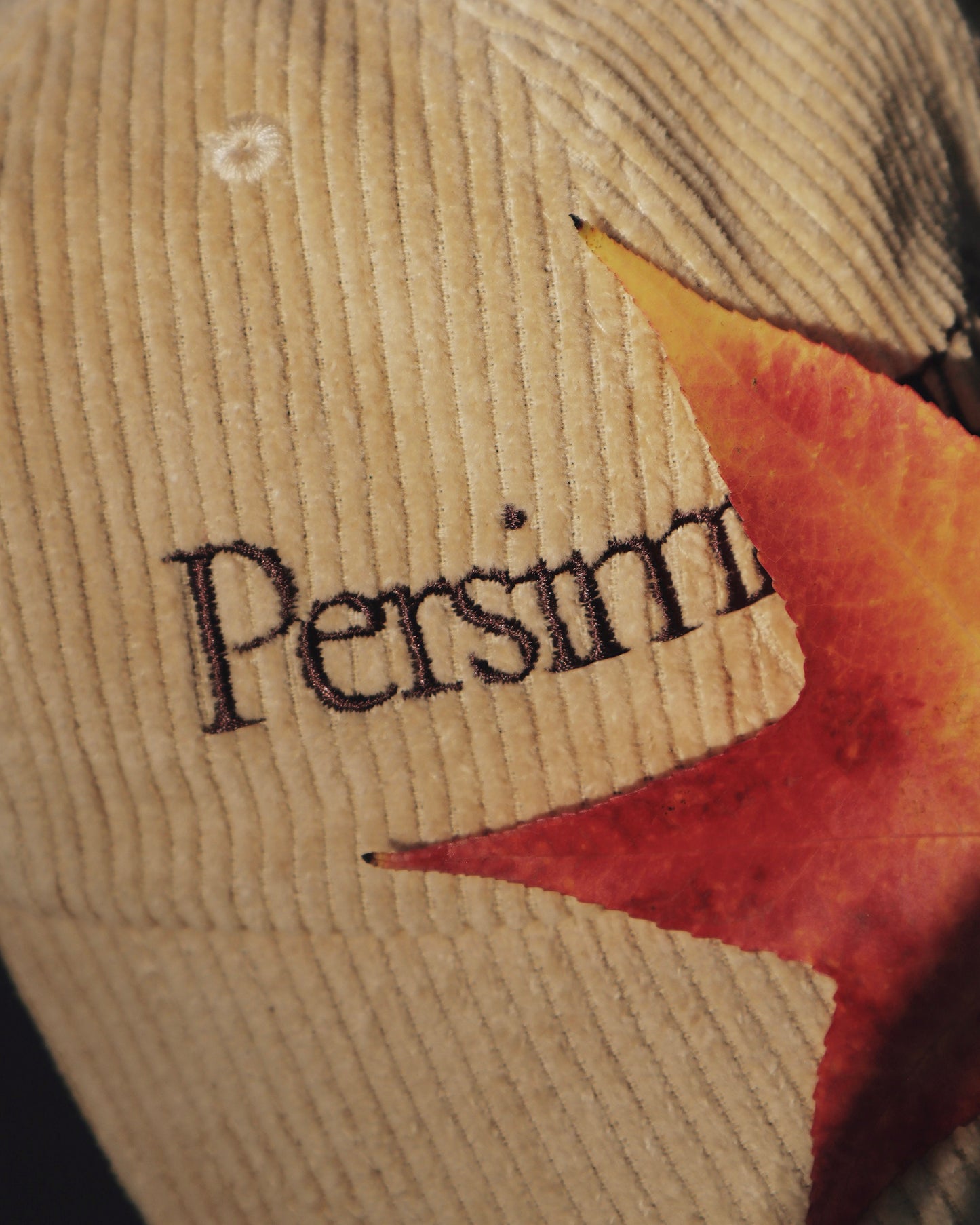 Persimmon Corduroy Dad Hat