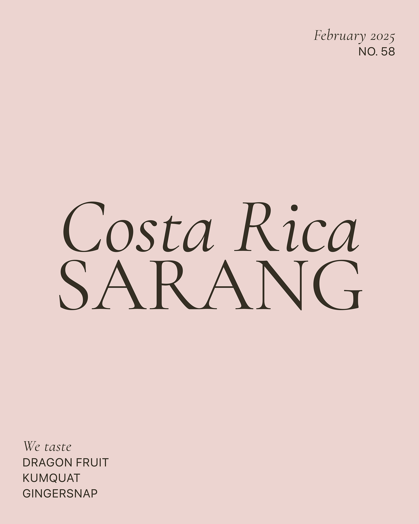 Costa Rica Sarang