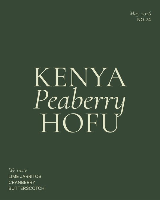 Kenya Peaberry Hofu